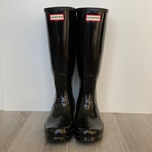 Hunter Womens Original Tall Gloss Boots